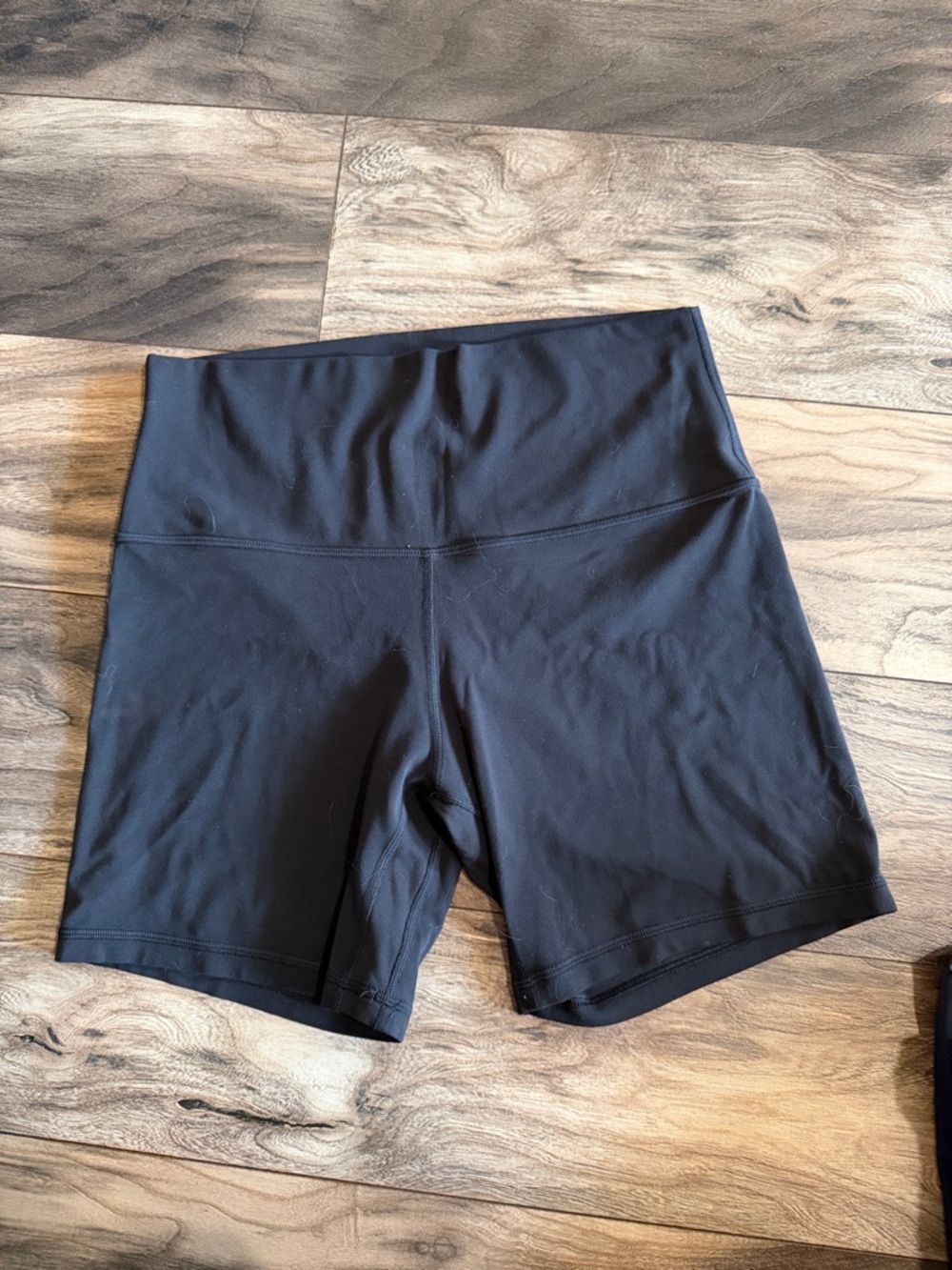 lululemon athletica Black High-Rise Bike Shorts
